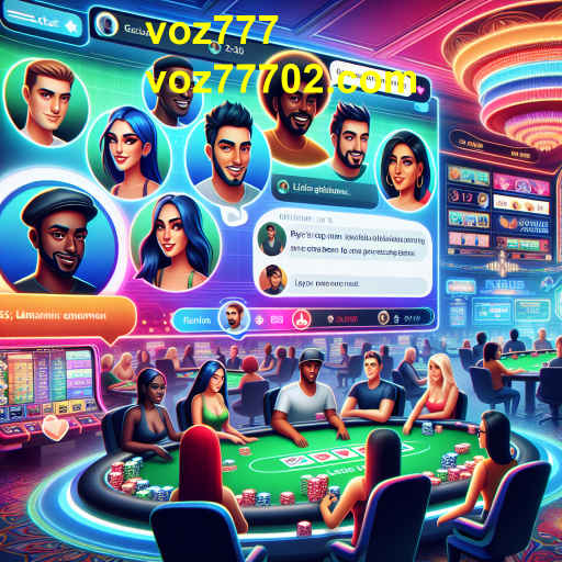 A Revolução dos Jogos de Chat no voz777